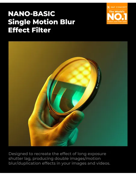 K&F Concept Nano-B Series Single Motion Blur Filter (77mm)
