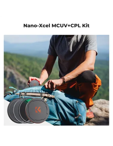 K&F Concept Nano-X Series MCUV & CPL Filter Kit (82mm)
