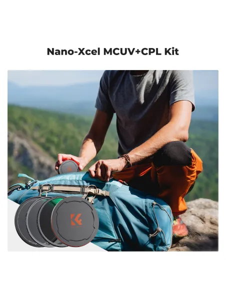 K&F Concept Nano-X Series MCUV & CPL Filter Kit (82mm)