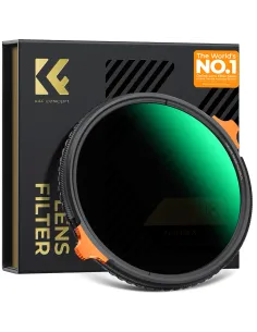 K&F Concept Nano-X Series 2-in-1 True Color Variable ND & CPL Filter (82mm, 1 to 5-Stop)