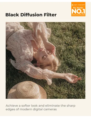 K&F Concept Nano-X Series Black Diffusion Filter (82mm, Grade 1/4)
