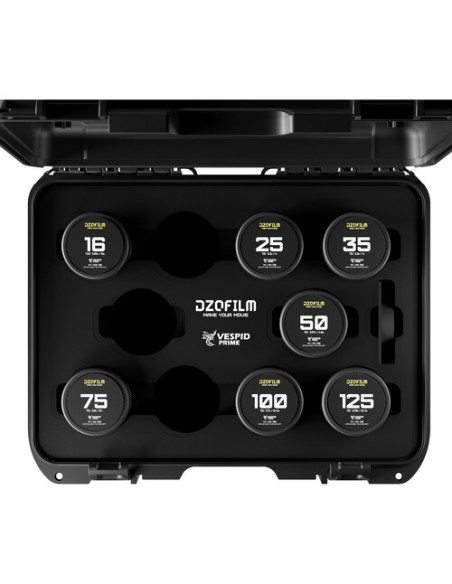 DZOFilm VESPID Prime 7-Lens Kit (PL & EF Mounts)