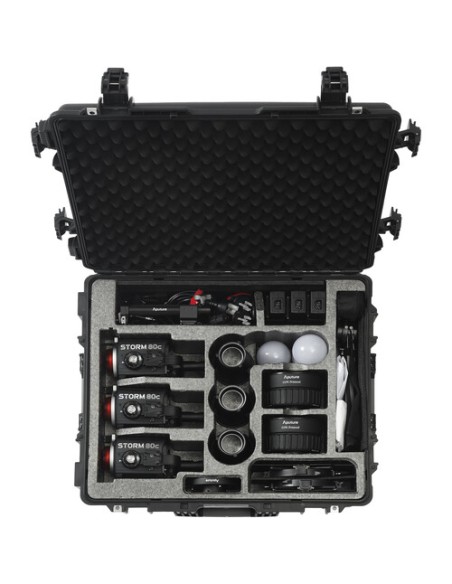 Aputure Storm 80c LED Monolight 3-Light Kit Rental