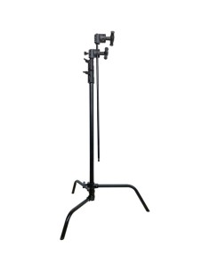 Kupo 40" Master C-Stand with Sliding Leg Kit & 2.5" Grip Head (10.3', Black) Rental