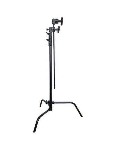 Kupo 40" Master C-Stand with Sliding Leg Kit & 2.5" Grip Head (10.3', Black) Rental