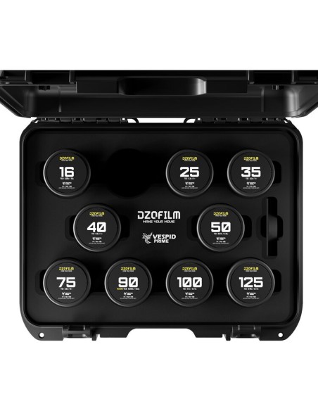 DZOFilm VESPID Prime 7-Lens Kit (PL & EF Mounts)