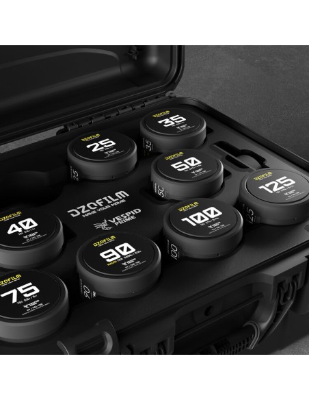 DZOFilm VESPID Prime 7-Lens Kit (PL & EF Mounts)