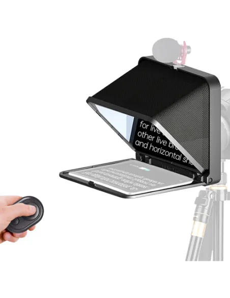 LENSGO TC7II Portable Ultimate Teleprompter Kit for Smartphones and Cameras