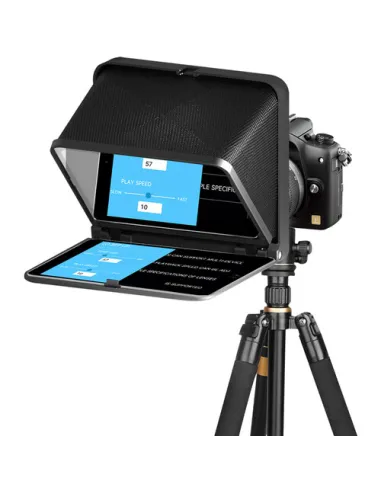 LENSGO TC7II Portable Ultimate Teleprompter Kit for Smartphones and Cameras