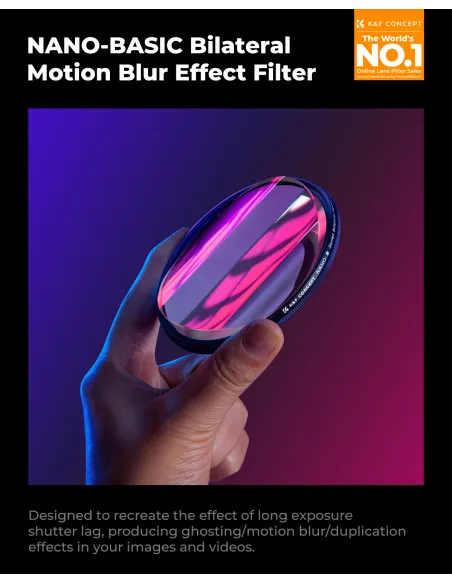 K&F Concept Nano-B Series Bilateral Motion Blur Filter (82mm)